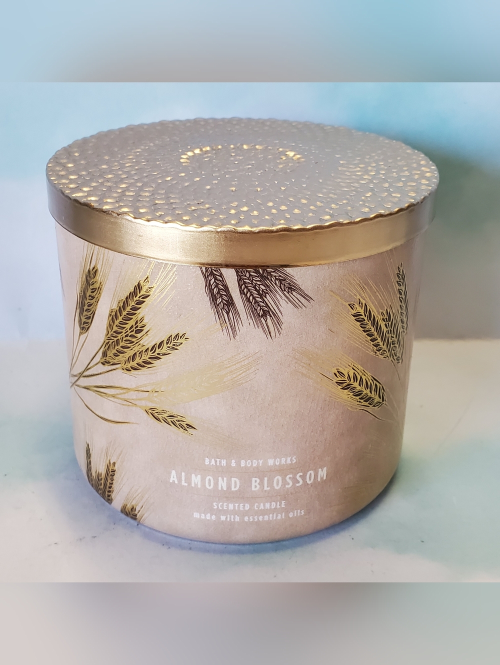 Almond Blossom Scented 3-Wick Candle From Bath & Body Works